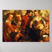 Op de markt poster (Voorkant)