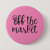 Op de markt ronde button 7,6 cm (Voorkant)