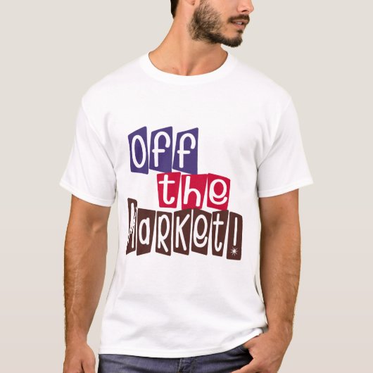 Op de markt t-shirt (Voorkant)