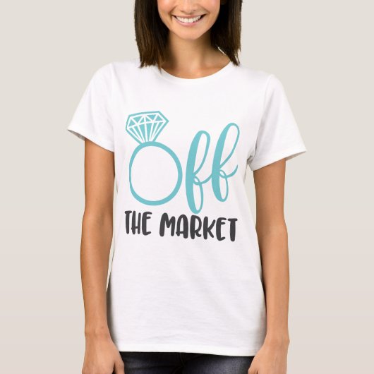 Op de markt t-shirt (Voorkant)
