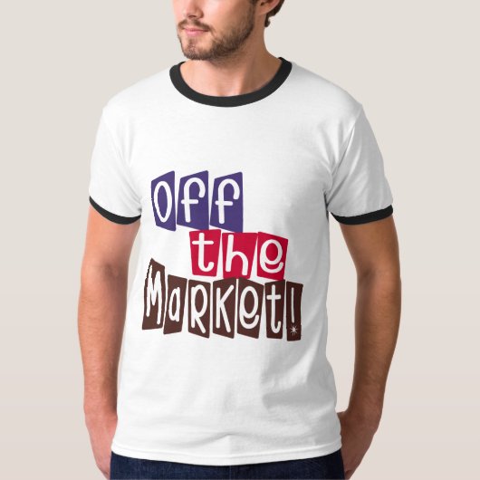 Op de markt t-shirt (Voorkant)