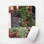 Op de menukaart muismat (Met muis)