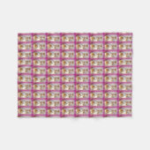 op de mermaids lavender fleece deken (Voorkant (Horizontaal))