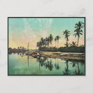 Op de Miami, de zeldzame Photochrom Briefkaart