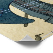 Op de Missouri, 1922 (pochoir print) Poster (Hoek)