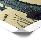 Op de Missouri, 1922 (pochoir print) Poster (Hoek)