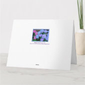 OP DE MOEDER VAN ONZE KINDEREN/HAPPY-MOEDERDAG KAART (Achterkant)