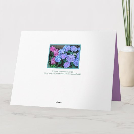 OP DE MOEDER VAN ONZE KINDEREN/HAPPY-MOEDERDAG KAART (Achterkant)