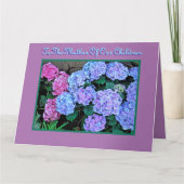 OP DE MOEDER VAN ONZE KINDEREN/HAPPY-MOEDERDAG KAART (Voorkant)