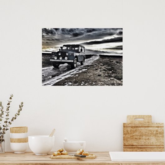 Op de moerassen poster (Keuken)