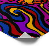 Op de muur poster (Hoek)