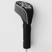Op de Naughty-lijst betreur ik niets nieuws Golfheadcover (Schuin)