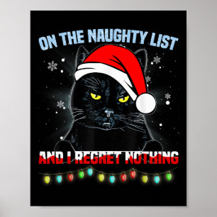 Op de Naughty List en ik betreur het dat er niets  Poster