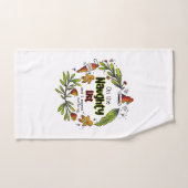 Op de Naughty List en ik betreur niets Bad Handdoek (Handdoek)