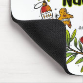 Op de Naughty List en ik betreur niets Muismat (Hoek)