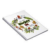 Op de Naughty List en ik betreur niets Notitieboek (Rechterzijde)