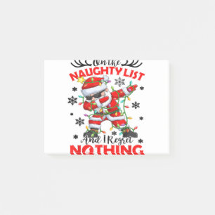 Op de Naughty List en ik betreur niets van de Sant Post-it® Notes