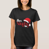 Op de Naughty List van Santa T-shirt (Voorkant)