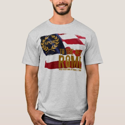 OP DE NIEUWE ROME T-SHIRT (Voorkant)