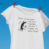 Op de Nights Friends Wine Toast T-shirt