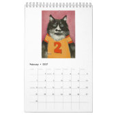 Op de nummerkalender kalender (Feb 2027)