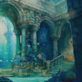 Op de oceaanbodem Decoupage Tissuepapier