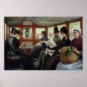Op de Omnibus, 1880 Poster (Voorkant)
