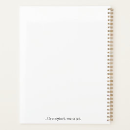 Op de Omslag Stond een Hond Planner