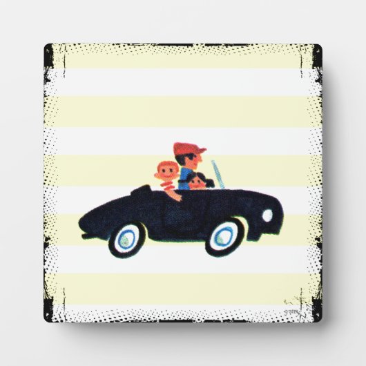 Op de open weg 3 fotoplaat (Voorkant)