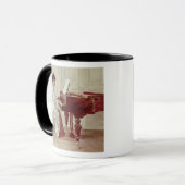 Op de Piano, 1887 (olie op doek) Mok (Voorkant links)