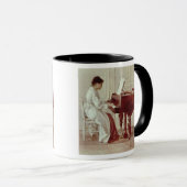 Op de Piano, 1887 (olie op doek) Mok (Voorkant rechts)