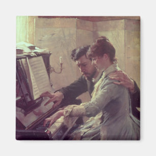 Op de Piano Magneet