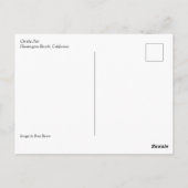 Op de pier, Huntington Beach, Californië Briefkaart (Achterkant)