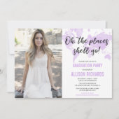 Op de plek waar ze afstuderen foto gaat maken kaart (Voorkant)