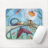 Op de Pond Mermaid Art Muismat (Met muis)