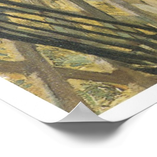 Op de Porch, 1908 Poster (Hoek)