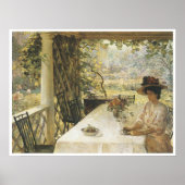 Op de Porch, 1908 Poster (Voorkant)