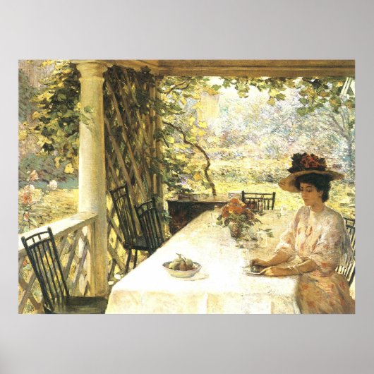 Op de Porch Poster (Voorkant)