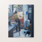 Op de prowl - puzzel legpuzzel (Verticaal)