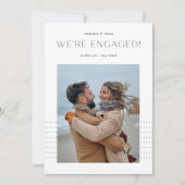 Op de punt | Foto-Verloving Aankondiging (Voorkant)