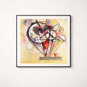 Op de punten van Wassily Kandinsky Poster