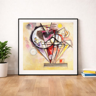 Op de punten van Wassily Kandinsky Poster