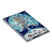 Op de Queeste van mijn Leven - Boom - Sterren. Notitieboek (Rechterzijde)