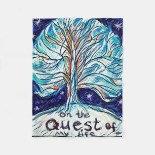 Op de Quest of My Life Fleece Deken