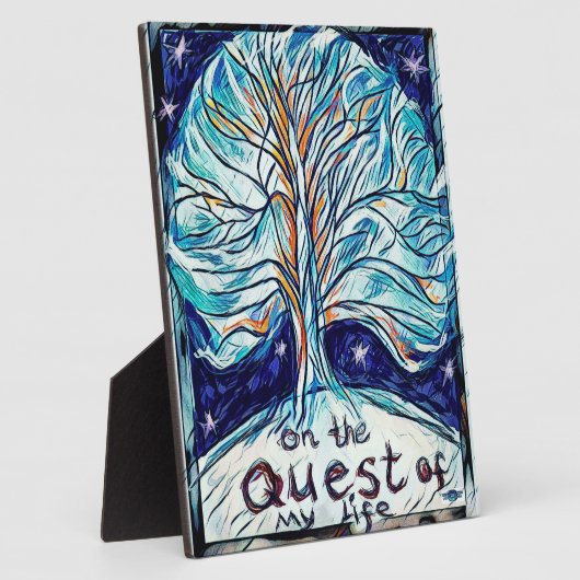 Op de Quest of My Life Fotoplaat (Zijkant)