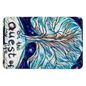 Op de Quest of My Life - Tree - sterren Magneet (Horizontaal)