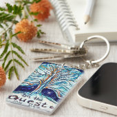 Op de Quest of My Life - Tree - sterren Sleutelhanger (Voorkant Rechts)