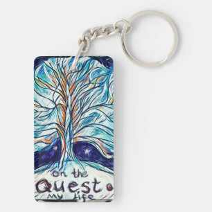 Op de Quest of My Life - Tree - sterren Sleutelhanger