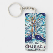 Op de Quest of My Life - Tree - sterren Sleutelhanger (Voorkant)