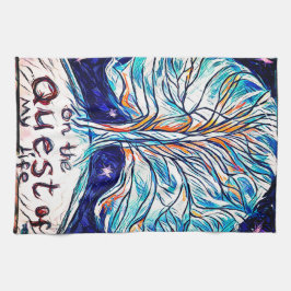 Op de Quest of My Life - Tree - sterren Theedoek